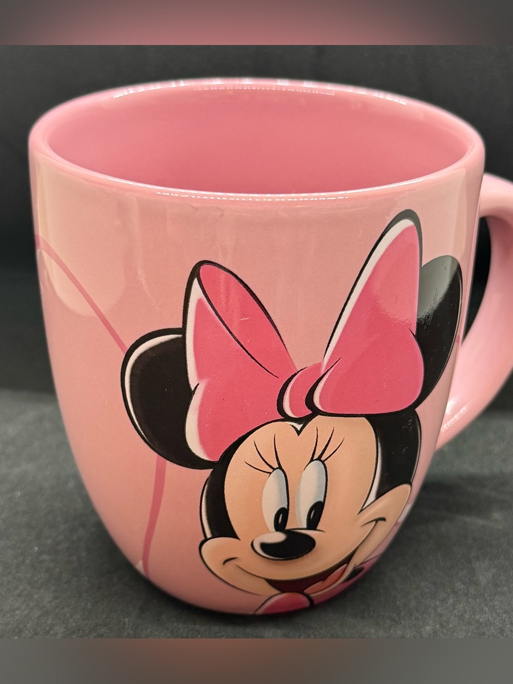 Disney Pink Minnie Mouse Mug 4.5” tall